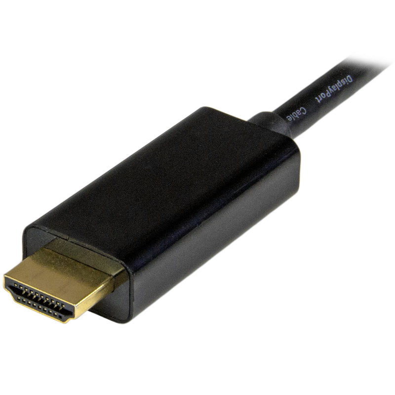 StarTech MDP2HDMM2MB 6ft (2m) Mini DisplayPort to HDMI Cable